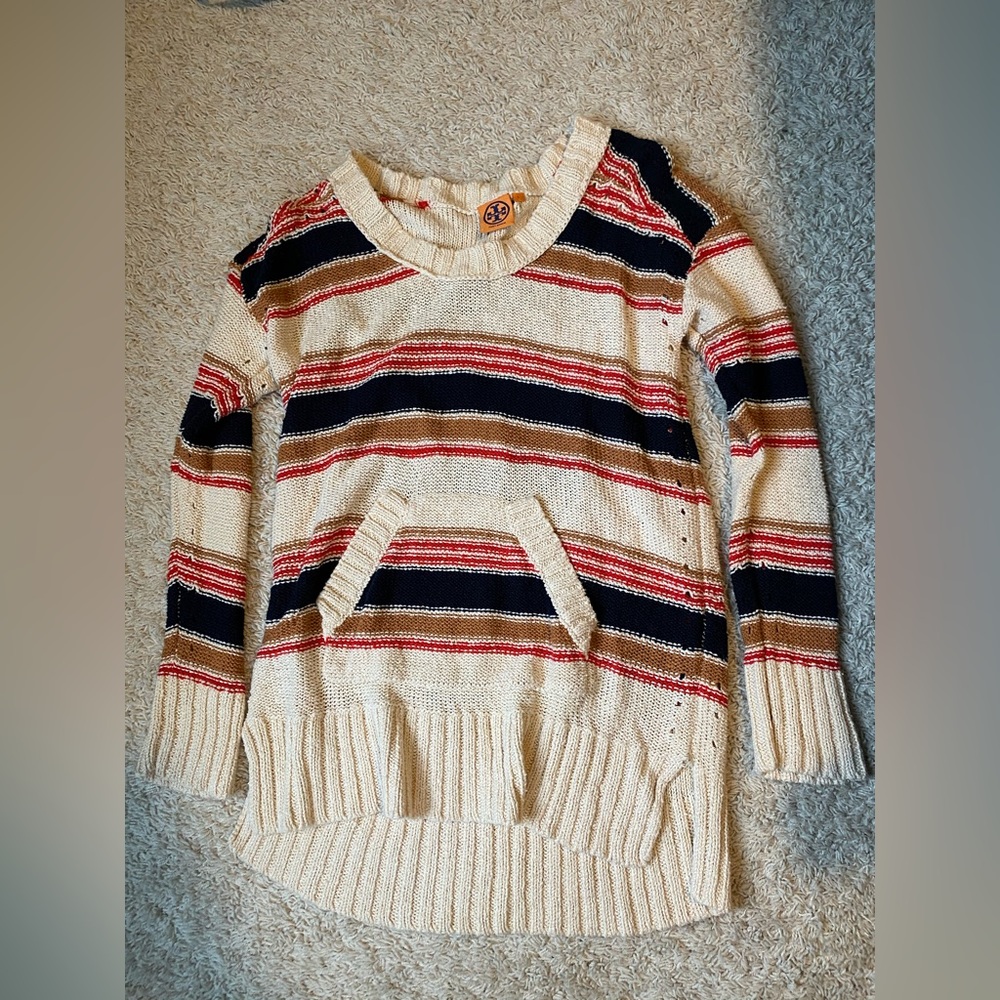 Tory Burch Striped Sweater Women’s L